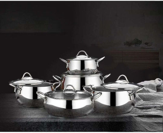 SteweHome Goldmann Kochgeschirr-Set 5-teilig