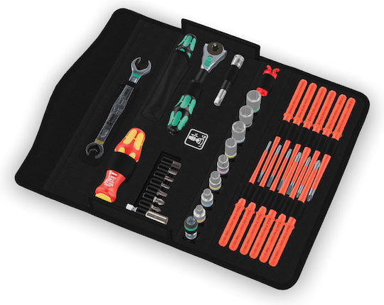 Wera Tool Casket with 35 Electrician's Tool Set