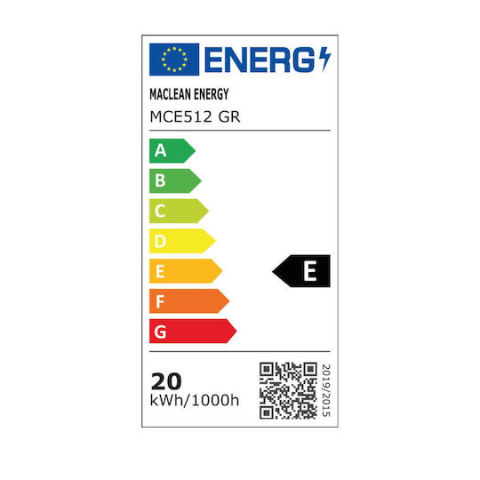 Maclean Energy LED Lumină de siguranță cu Senzor de mișcare 1buc