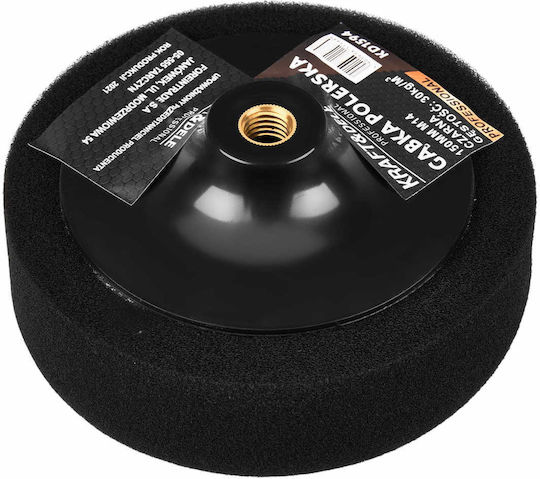 Kraft&dele Burete de Lustruire Duritate Mare 30 Kg/m³ Diametru 150 Mm Kd1594