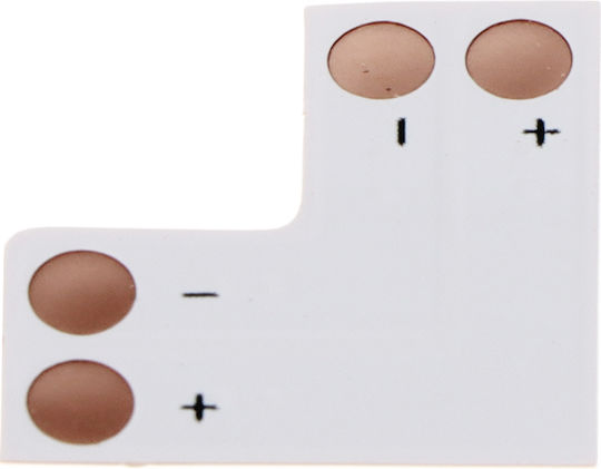 Orno Conector Colțar Pentru Benzi LED AD-TL-6499