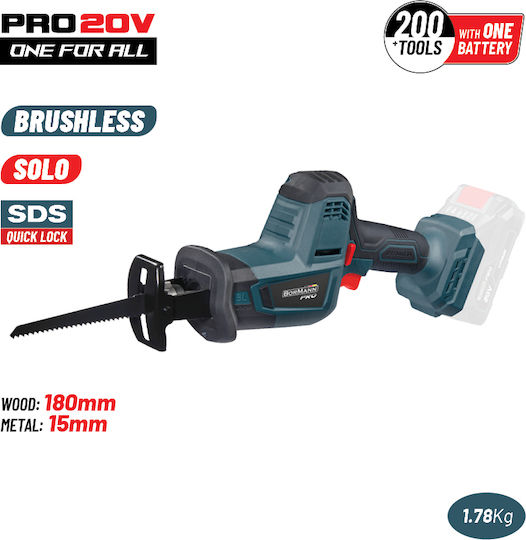 Bormann Pro BBP5180 Σπαθοσέγα 20V Solo Brushless