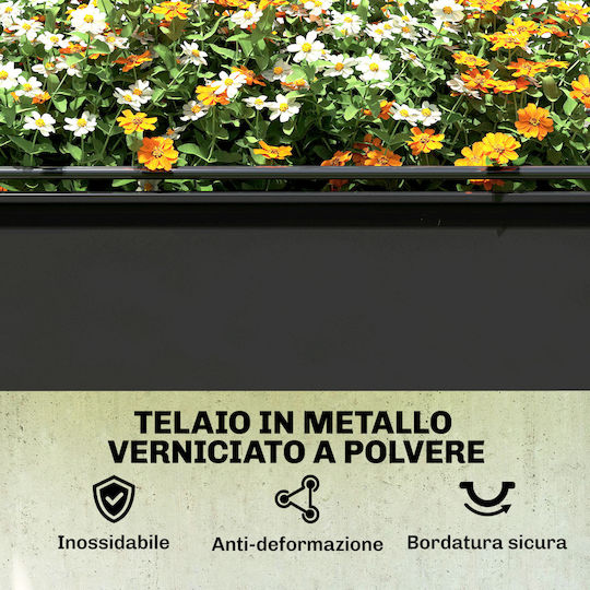 84H-571V00BK Seră cu Ramă Metalică