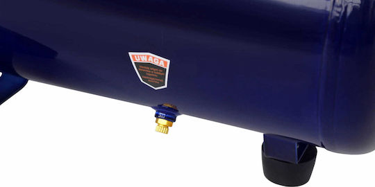 Kraft & Dele Еднофазен Компресор за Въздух с Мощност 3.8hp и Резервоар 24l