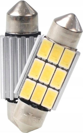 M-Tech Крушки за автомобил и мотоциклет C5W Canbus LED 3500K Топло бяло 12V 3.2W 2 бр