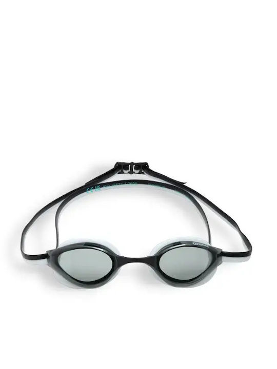Arena Python Swimming Goggles Kids with Anti-Glare Lenses Black