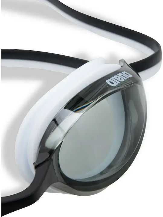 Arena Python Swimming Goggles Kids with Anti-Glare Lenses Black