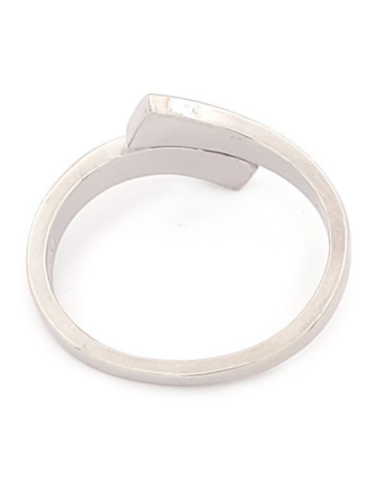 GLS Silver Damentagerring mit Steinen aus Silber