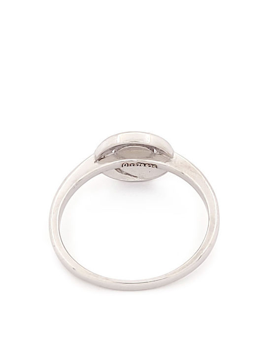 GLS Silver Damenring mit Steinen aus Silber