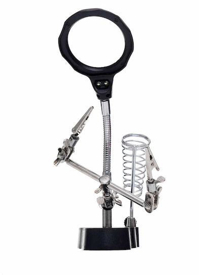 Soldering Support Magnifying Glass Kraft&dele Led Kd10455