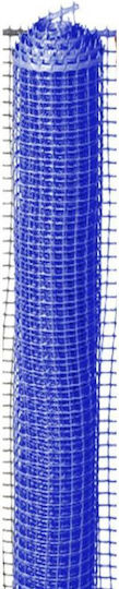 Grasher 101952 Balcony Railing Safety Net Blue with Custom Height 100cm