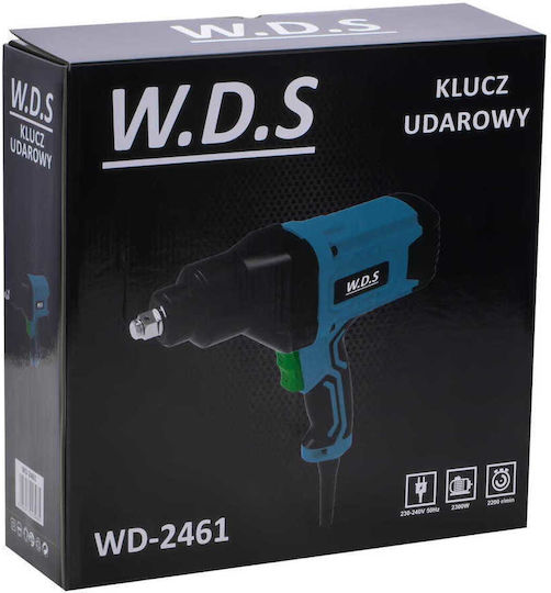 Kraft & Dele Въздушен Ключ 1/2" с Максимален Въртящ Момент 86.67kgm