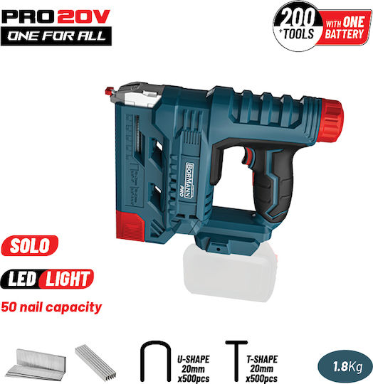 Bormann Battery Staple Gun 20V for Nails