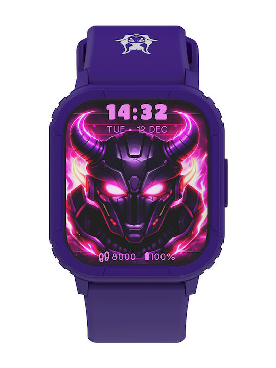 Kiddoboo Παιδικό Smartwatch Μωβ