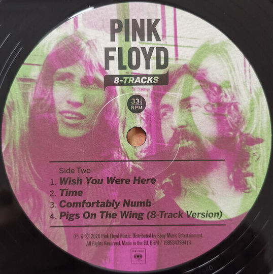 Pink Floyd 8-tracks Vinyl