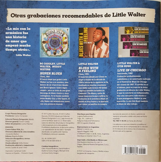 Little Walter Confessin' Blues Vinyl