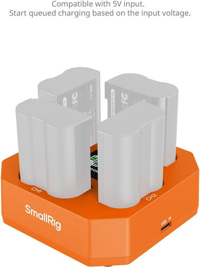 SmallRig Φορτιστής Μπαταρίας Συμβατός με Nikon