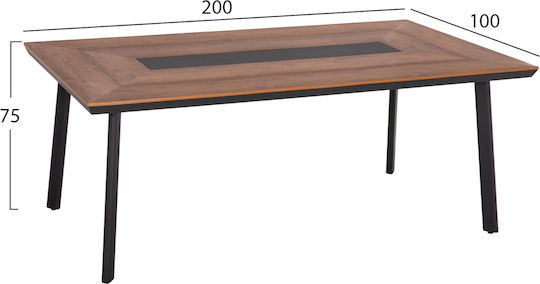 Set Dining 7 Piese Gri