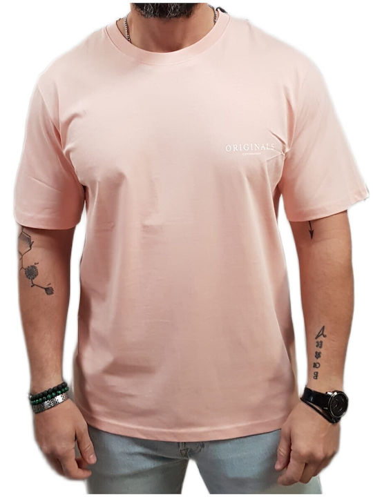 Tricou Cu Guler Rotund Peach Melba