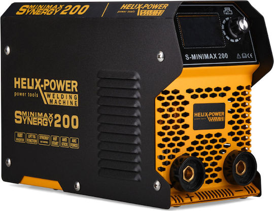 Helix Minimax Synergy Welding Machine Inverter MMA / TIG with Maximum Welding Current 200A and Duty Cycle 60%
