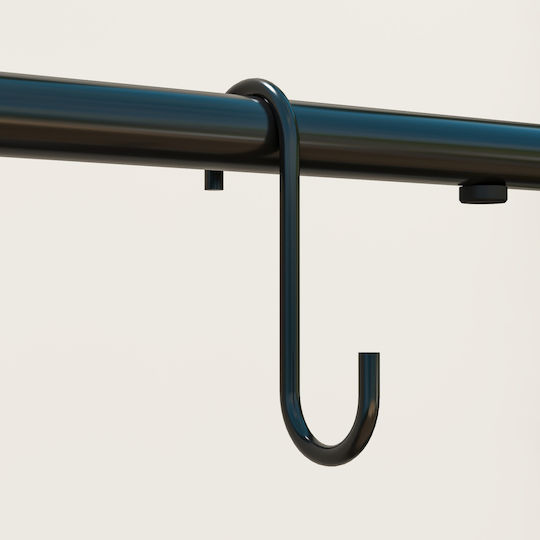 Outsunny nivel Raft pentru ghiveci Metal Negru