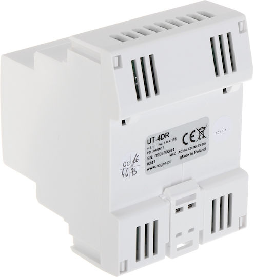 Roger Strommessgerät Elektrische Messgeräte Analog Schiene Einphasig Modbus LAN UT-4DR