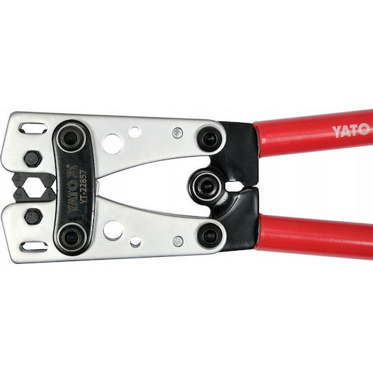 Yato Πρέσα Ακροδεκτών Διατομής 6 - 50mm² με Μηχανισμό Καστάνιας (Μήκος 390mm)