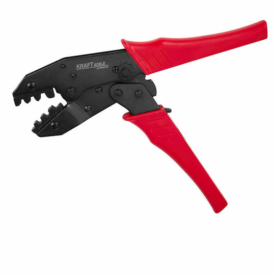 Kraft & Dele Crimping Pliers Cross-Section Range 0.25 - 6mm² Length 270mm