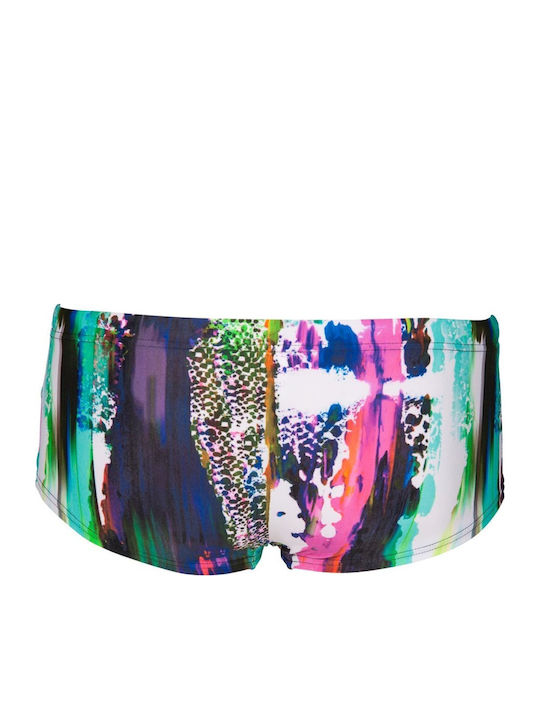 Costume De Baie Bărbați Pantaloni Scurți Multicolor Cu Model
