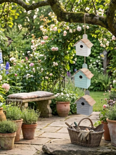 Koopman Wooden Garden Decoration 22x11x16cm HZ1260800