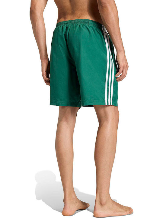 Adicolor 3-Stripes Herren-Bademode Kurze Hosen Grünes