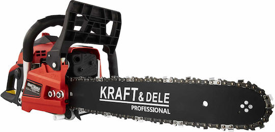 Kraft & Dele Αλυσοπρίονο Βενζίνης 4.3hp 7.5kg με Λάμα 40cm και Easy Start