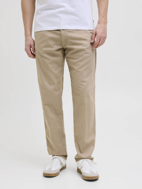 Jack & Jones Παντελόνι Μπεζ