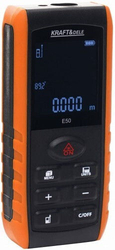 Kraft & Dele Laser Distance Meter KD11417 cu Capacitate de Măsurare până la 50m