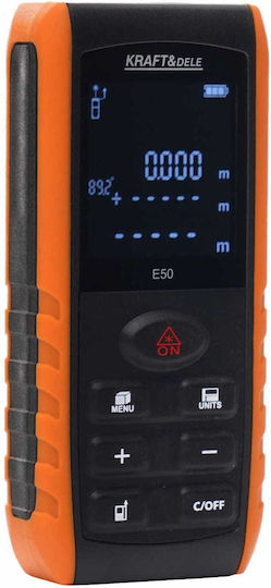 Kraft & Dele Laser Distance Meter KD11417 cu Capacitate de Măsurare până la 50m