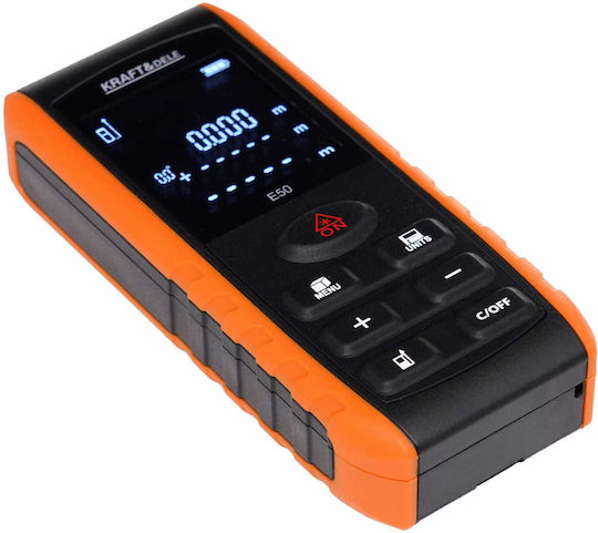 Kraft & Dele Laser Distance Meter KD11417 cu Capacitate de Măsurare până la 50m