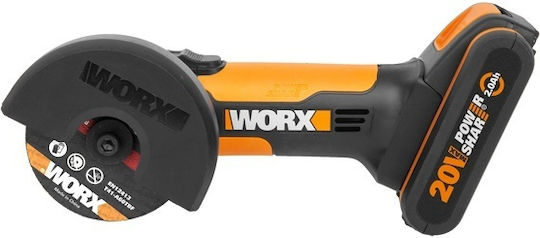 Worx WX801.9 Winkelschleifer Mini 76mm Batterie
