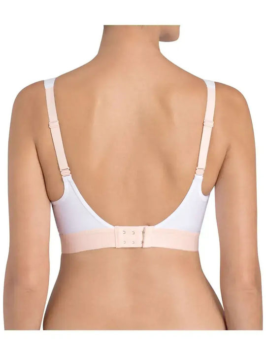 Triaction Extreme Lite N Athletic Athletic Bra with Light Padding without Underwire White