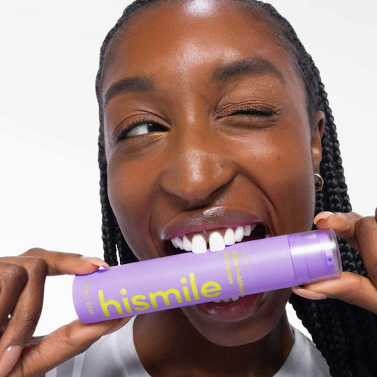 Fluoride Toothpaste Grape Flavor Grape Bubblegum Hismile 60 G