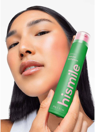 Fluoride Toothpaste Matcha Flavor Hismile 60 G
