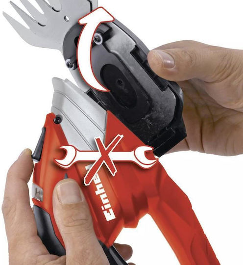 Einhell GE-CG 12 Li Μπορντουροψάλιδο Μπαταρίας 12V με Μήκος Λάμας 19cm