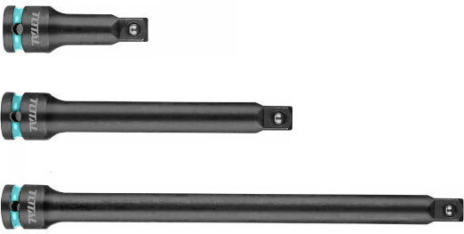 Prelungiri Aer Negre Total 1/2" Set 3 Bucăți Profesional Thiseb12031