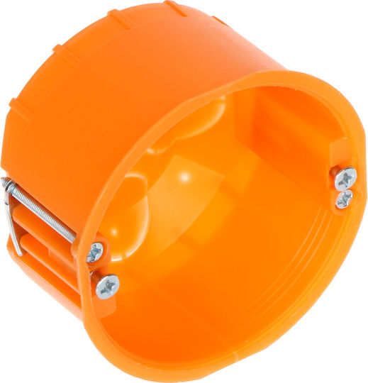 Simet Surface Mounted Electrical Box for Drywall in Orange Color