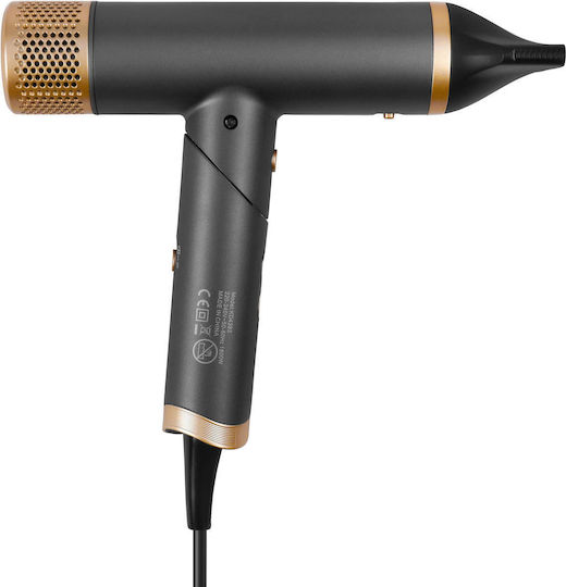 Kraft & Dele Πιστολάκι Μαλλιών με Φυσούνα 2200W