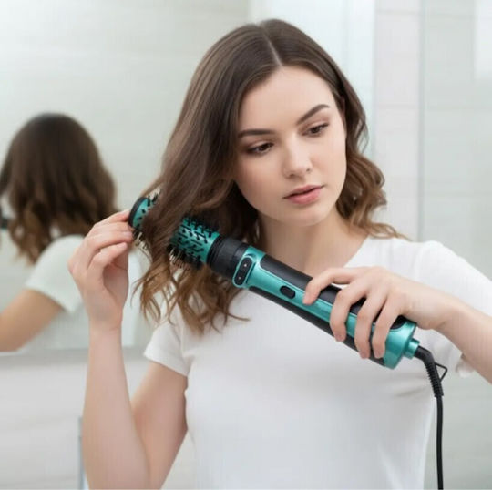 VGR Electric Brush with Air & Rotating Head for Hair Straightening and Curls 1200W