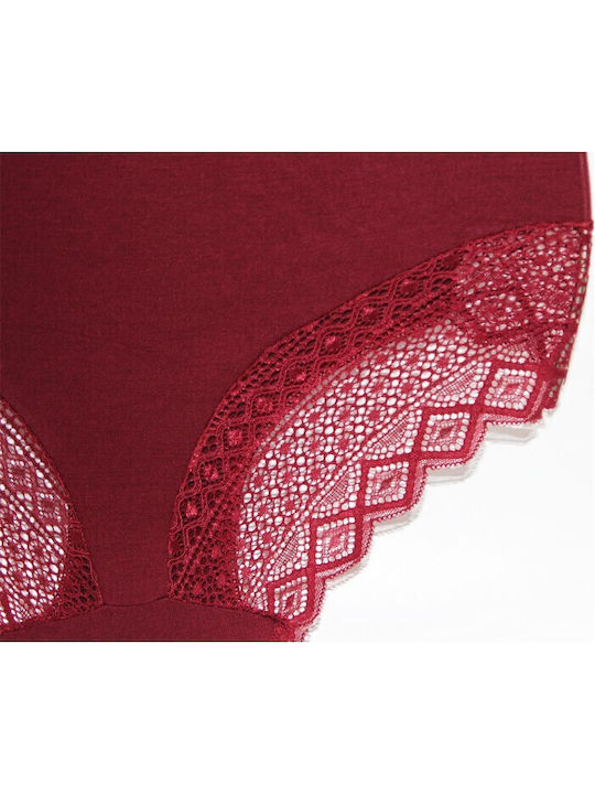 Femeie Slip Burgundy