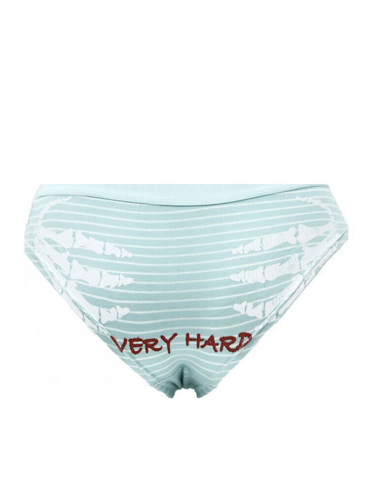 Damen Slip Hellblau