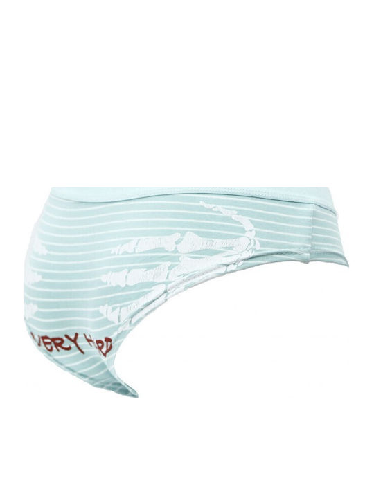 Damen Slip Hellblau