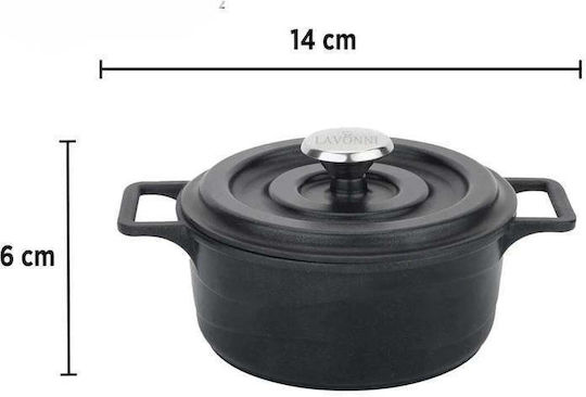 SteweHome Set De Vase De Gătit Din Fontă 5 Piese