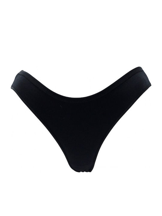 Damen Slip BLACK